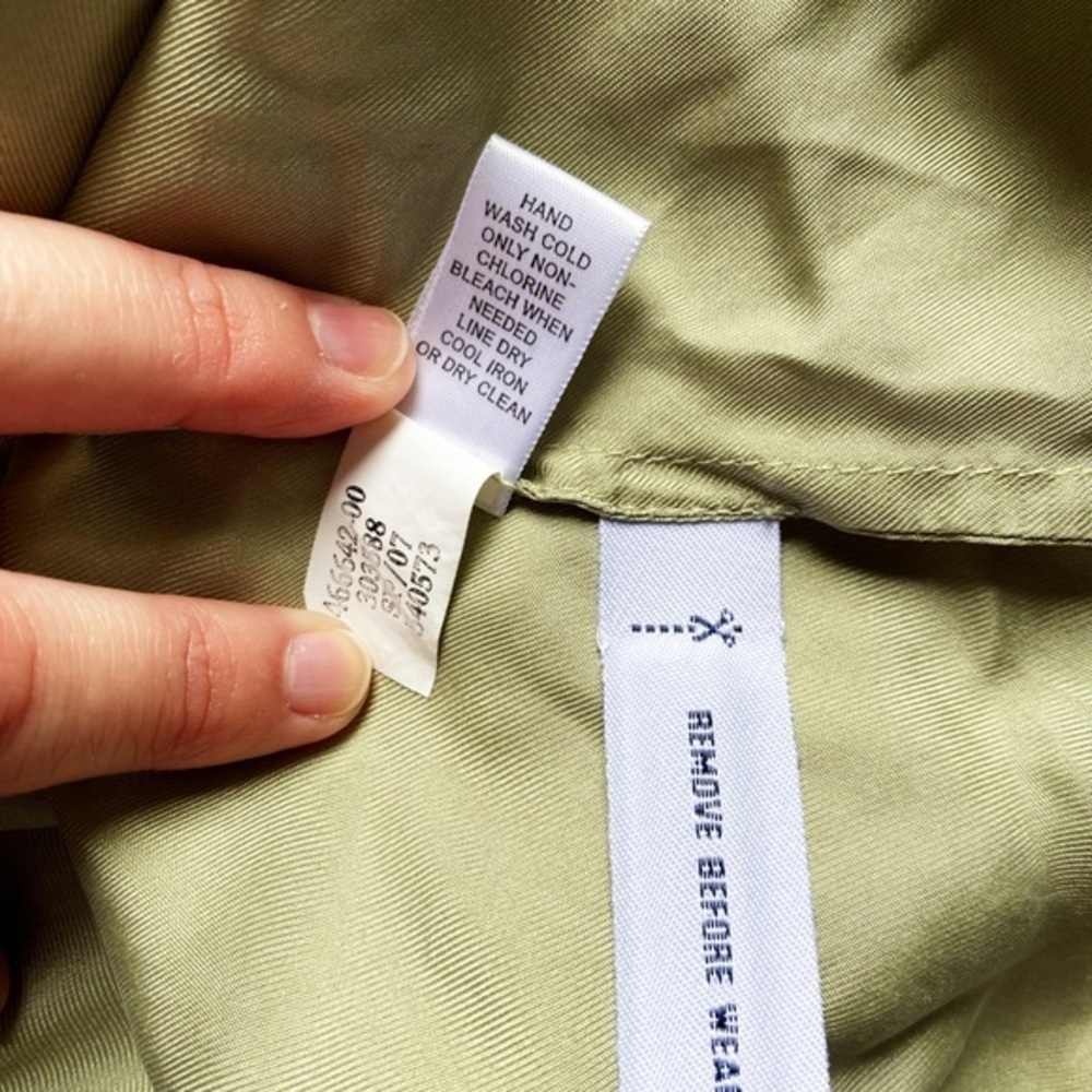 Banana Republic light green silk tunic tank top - Picture 9 of 11